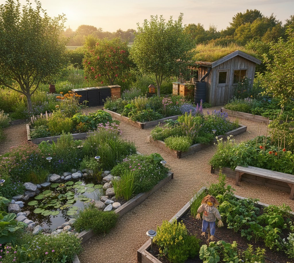 Hållbar trädgård